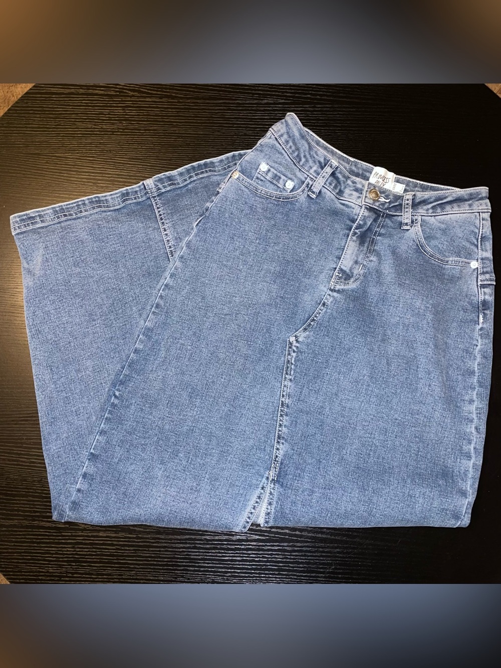 Princess Polly Denim Maxi Skirt